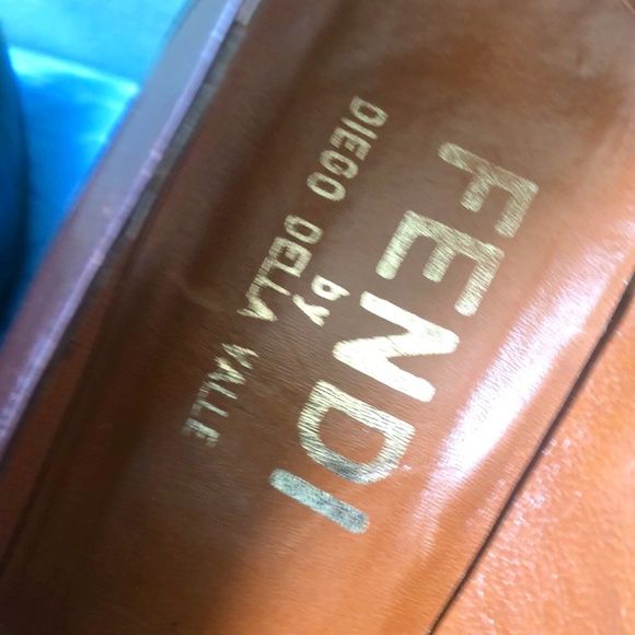 Fendi Women's Black & Brown Shoes - Picture 2 of 11